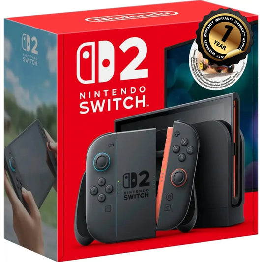 Nintendo Switch 2 Console and Mario Kart World Bundle - Hong Kong Version (HK Charger with HK to US Plug Adapter)