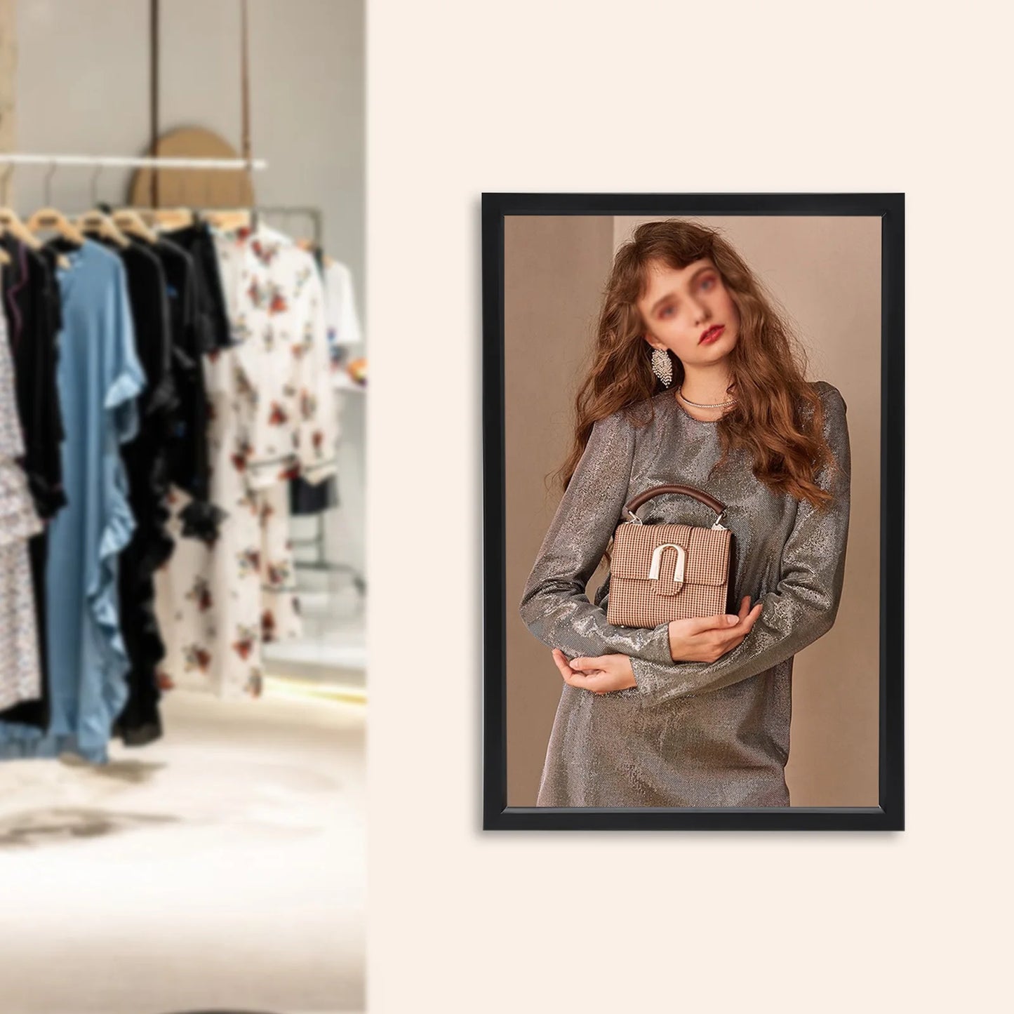 High Concerned Advertising Light Box For Movie Posters 110V