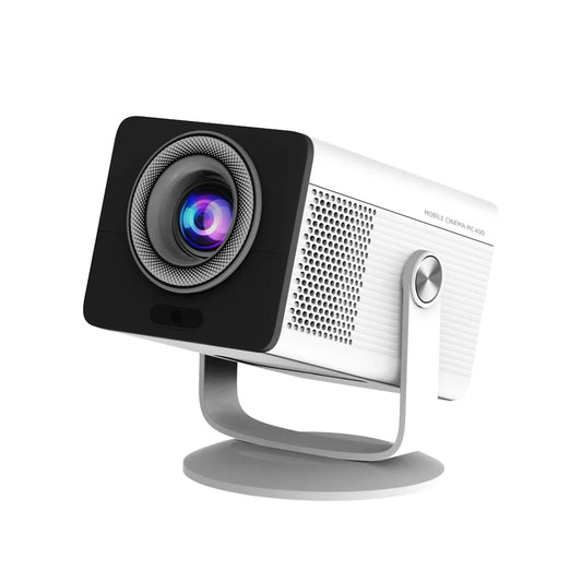 HP Projector MC400 HD 1280*720P Android 14 Allwinner H726 Dual Wifi6 BT5.4 Home Cinema Projetor Outdoor Portable Projectors