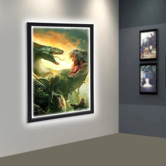 High Concerned Advertising Light Box For Movie Posters 110V