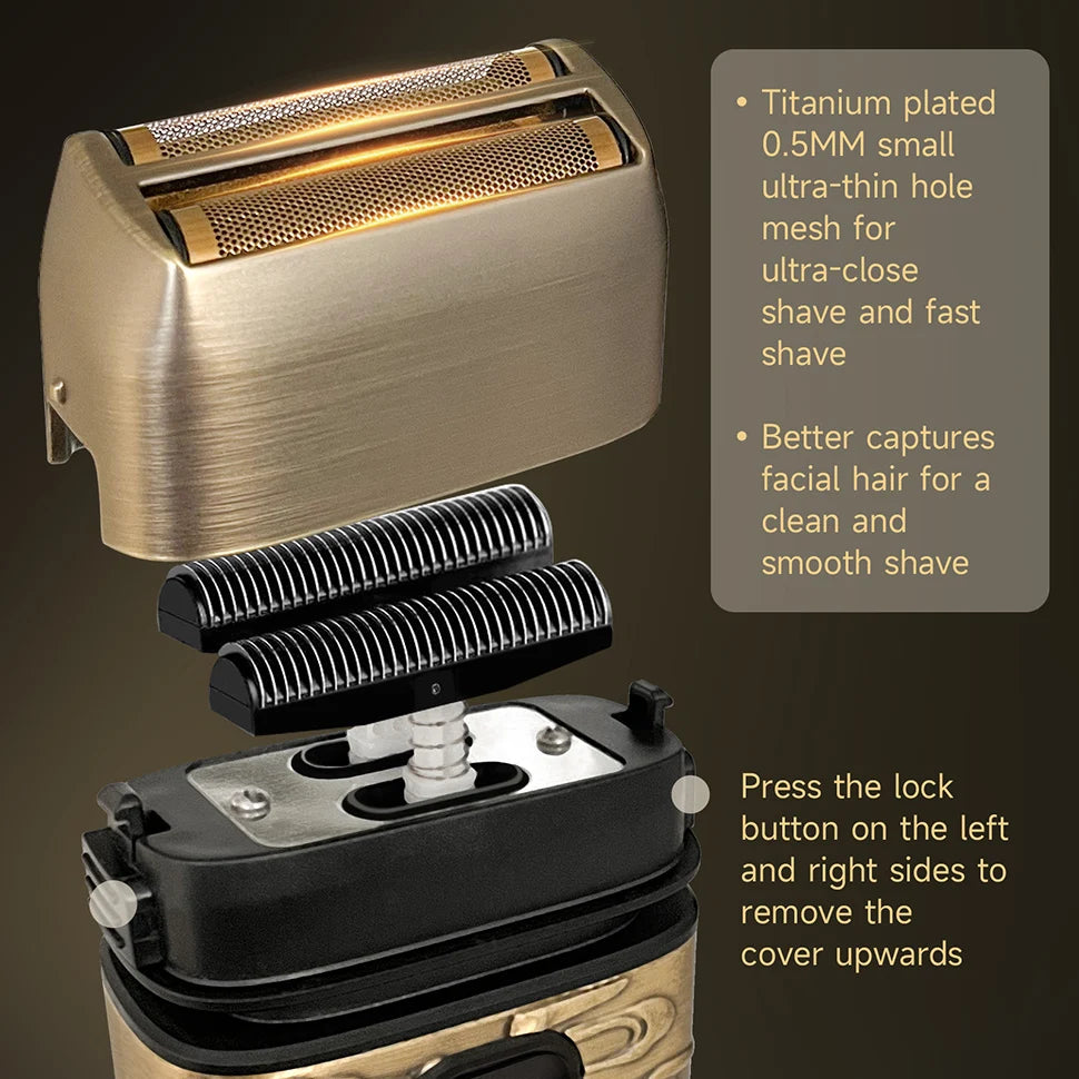 Foil Shavers for Men with Head Shaving, Hair Beard Trimmer, Face Mustache Grooming Kit, Bald Head Shavers  and  and Haircutting