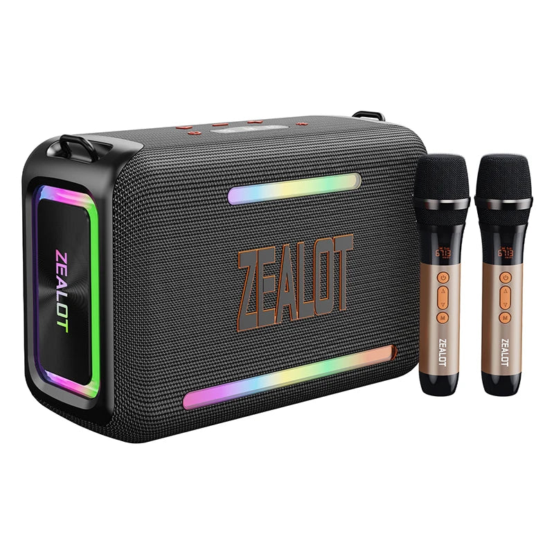 ZEALOT-S95 120W Waterproof Portable Loud Bluetooth Speaker, Wireless Outdoor Boombox SubwooferTriple Passive Radiators-Deep Bass