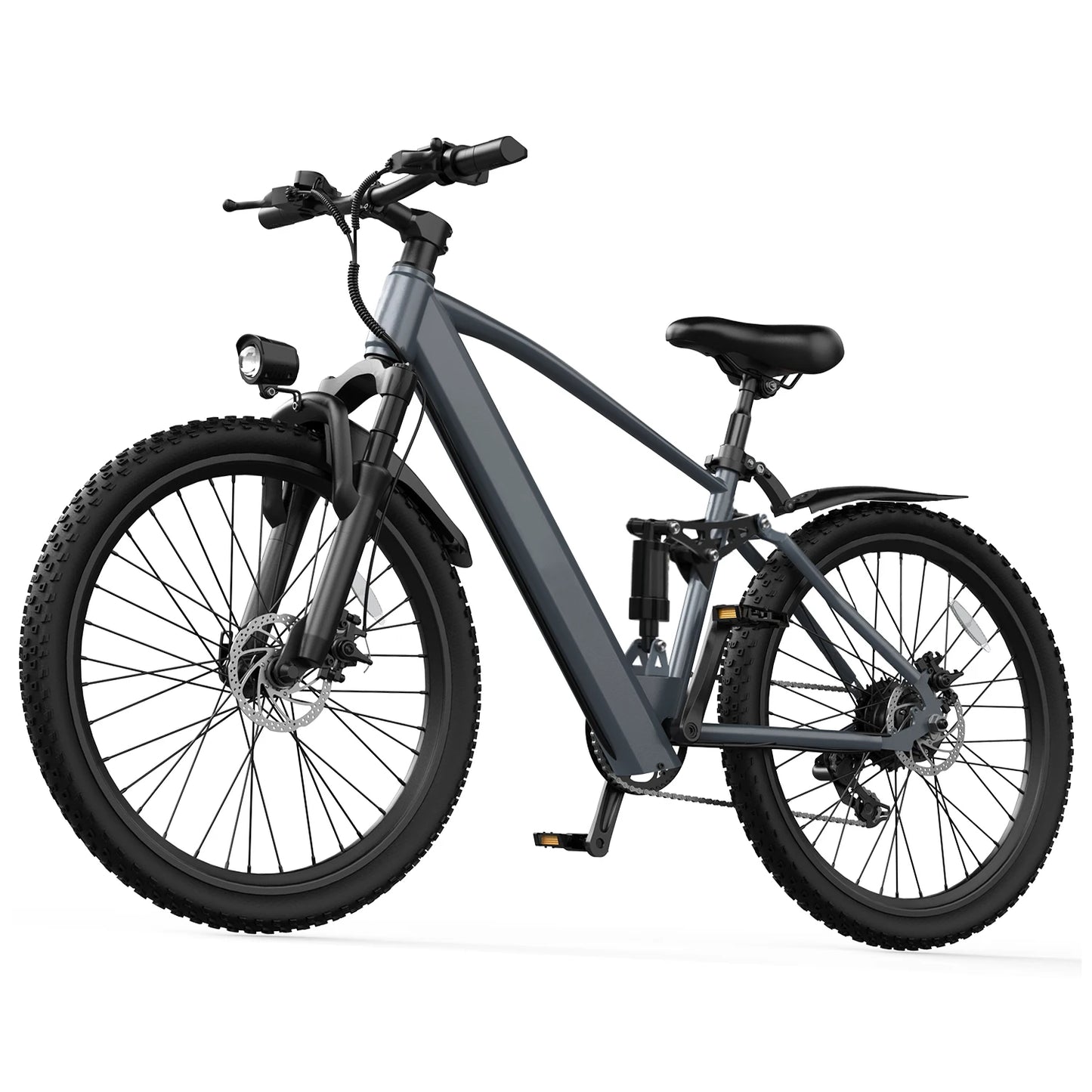 Local Warehouse ZL  L26-1 Adult Ebike Peak 500W Battery Commuter Electric Bicycle 26 Tire Front and rear shock absorbers