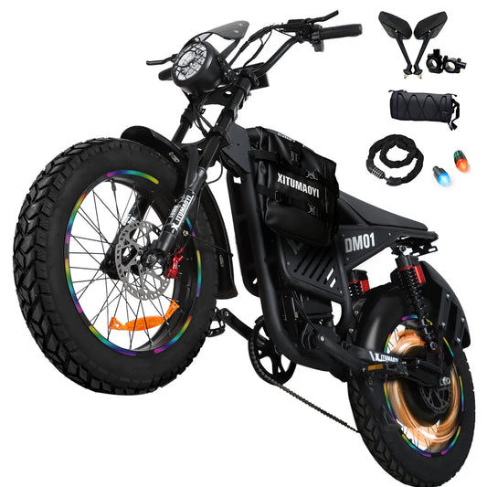 Baolujie DM01 Electric Bike 60V 42 MPH For Adults