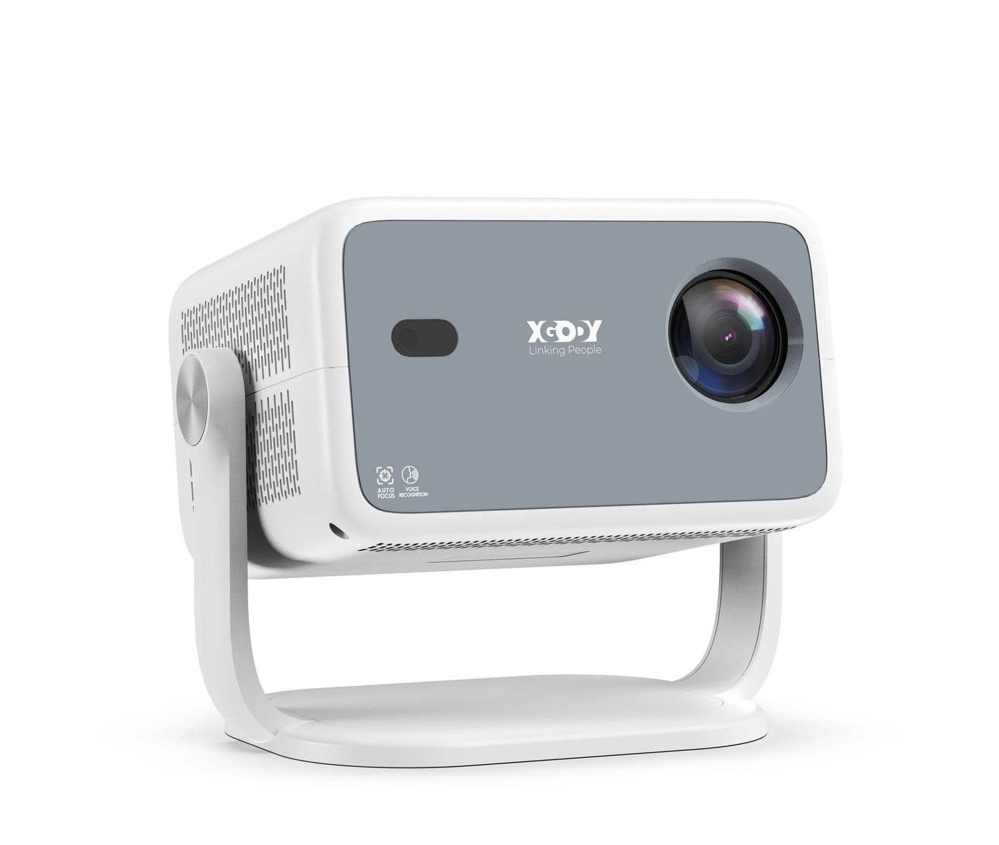 XGODY Projector N6/N6 Pro Netflix Officially 4K Voice Control Smart Android TV Whale OS 8/32GB ROM for Movie Home Theater