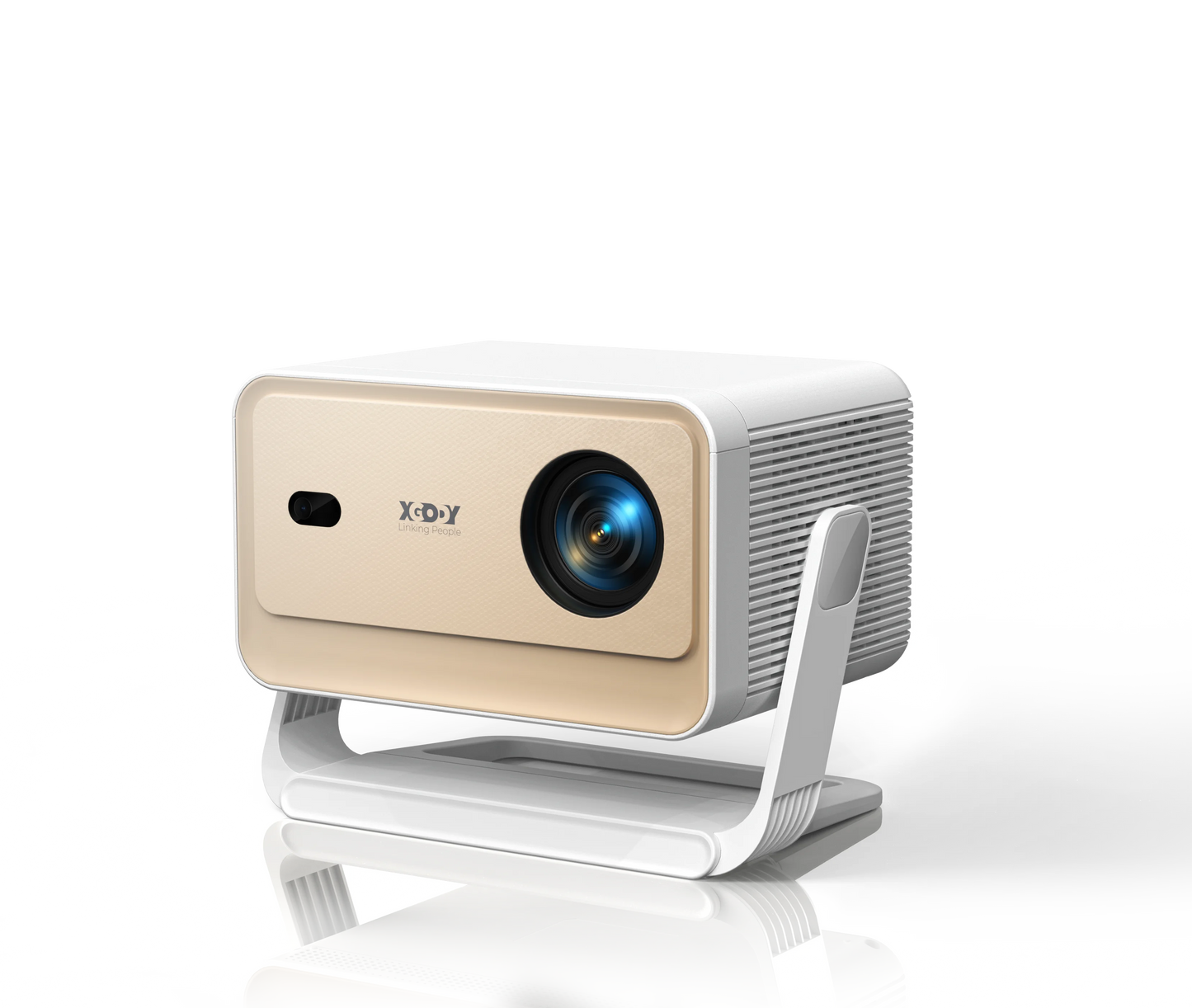 XGODY Projector N6/N6 Pro Netflix Officially 4K Voice Control Smart Android TV Whale OS 8/32GB ROM for Movie Home Theater