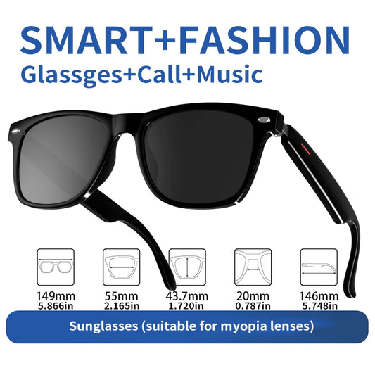 New smart bluetooth glasses to listen to music to answer the phone men and women fashion sunglasses sunglasses glasses