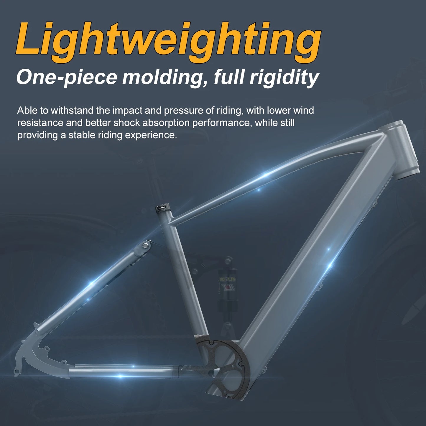 Local Warehouse ZL  L26-1 Adult Ebike Peak 500W Battery Commuter Electric Bicycle 26 Tire Front and rear shock absorbers