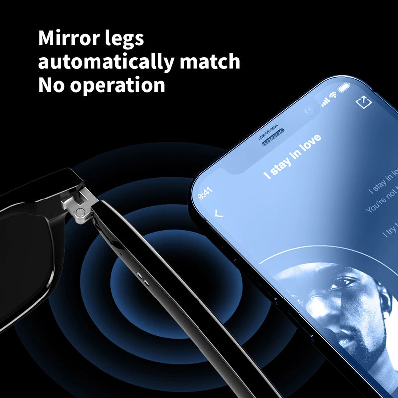 New smart bluetooth glasses to listen to music to answer the phone men and women fashion sunglasses sunglasses glasses